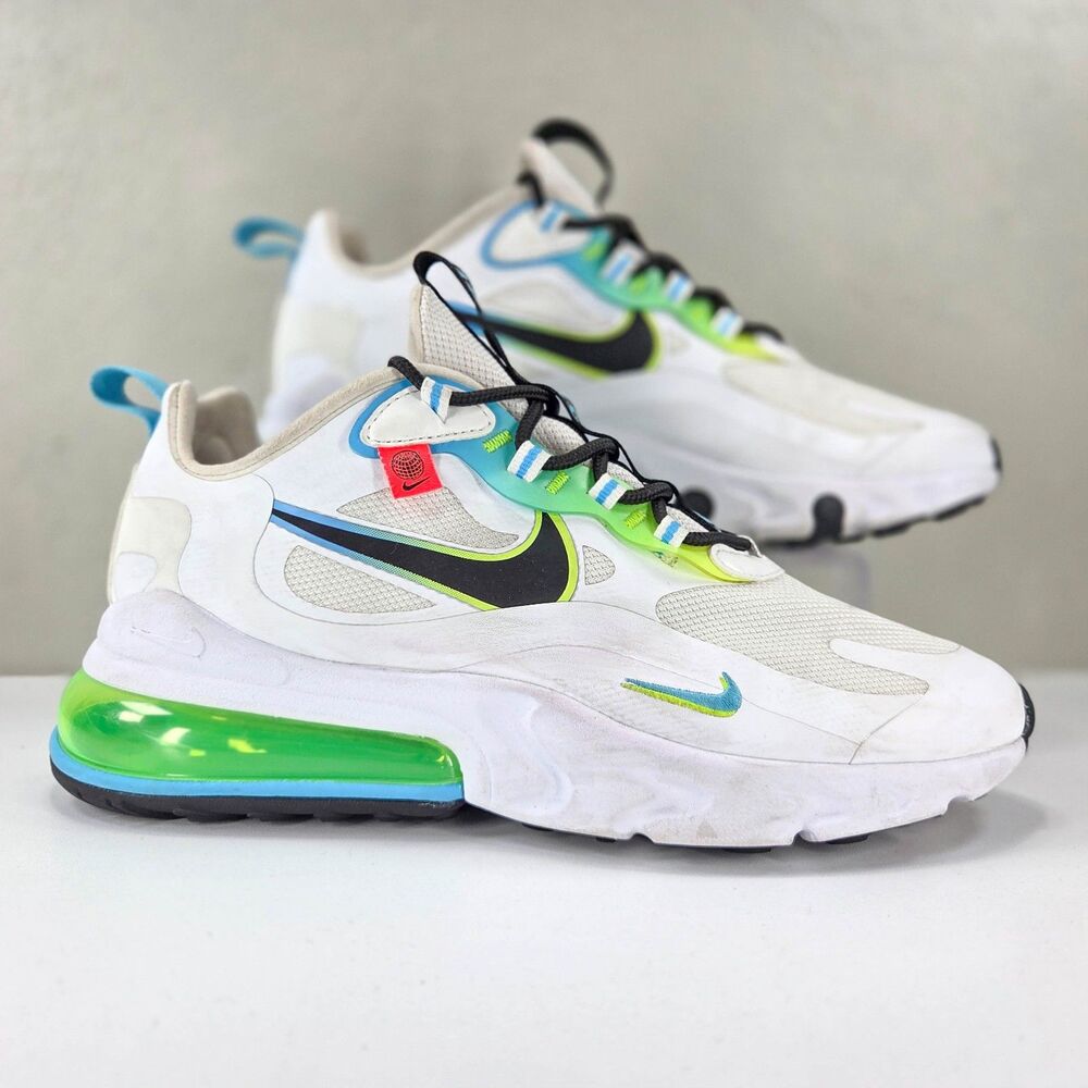Nike Air Max 270 React Worldwide Pack White CK6457-100 Mens 8 Womens 9.5